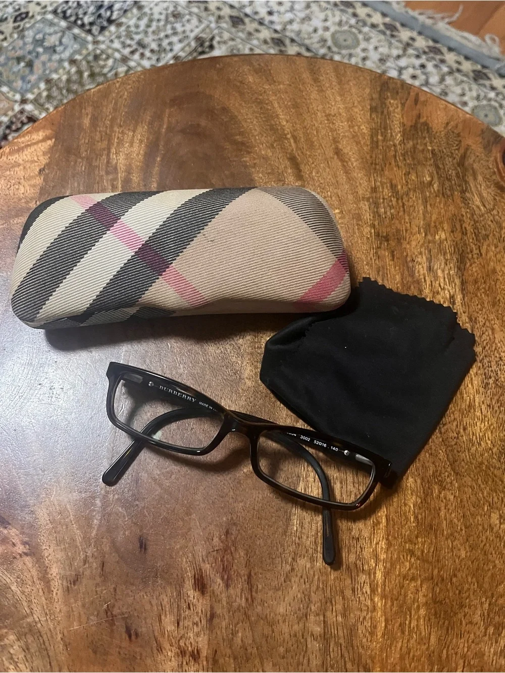 Burberry Brown Tortoiseshell Women's Eyeglasses